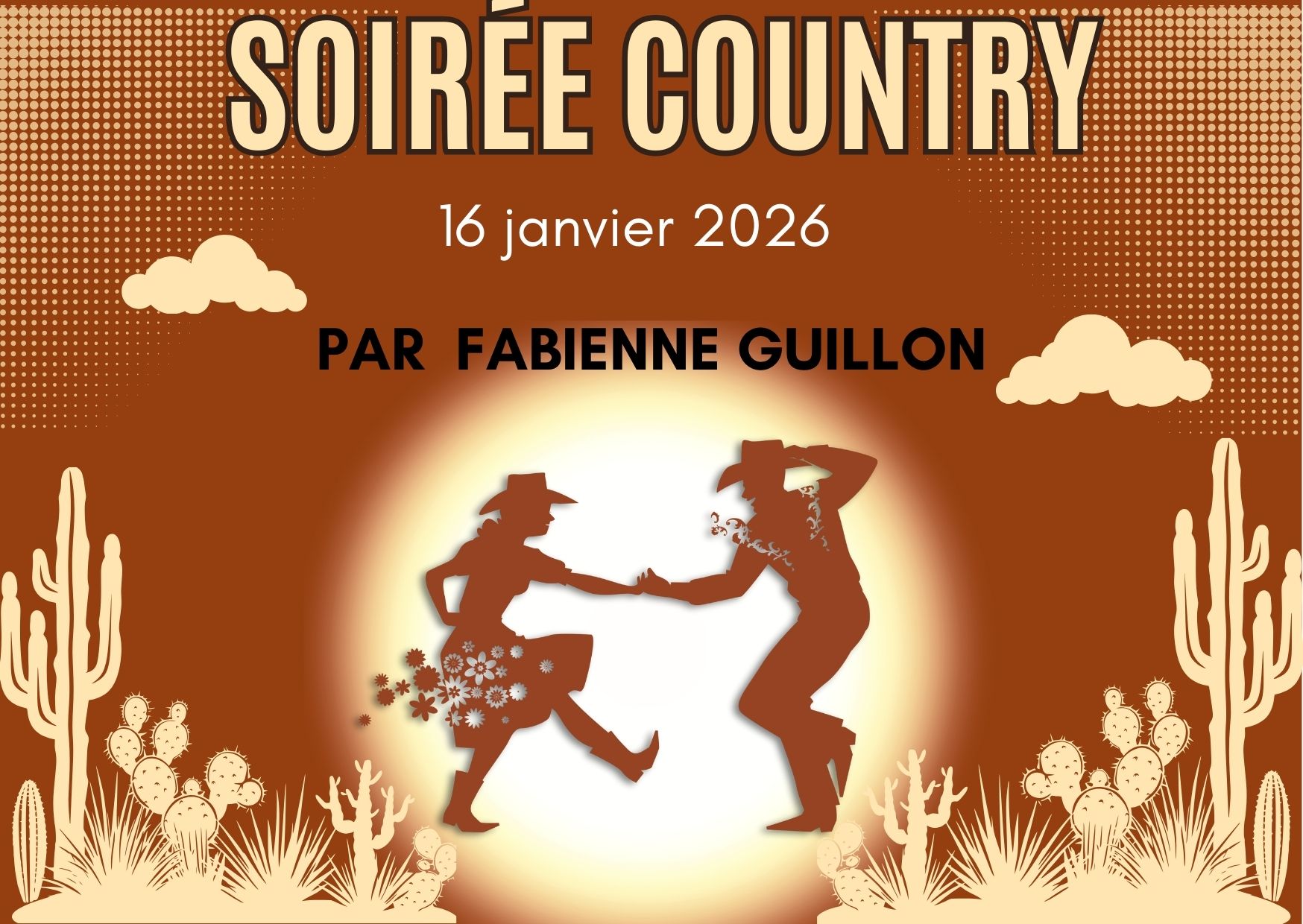 16 Janvier – Soirée Country 16 Janvier - Soirée Country