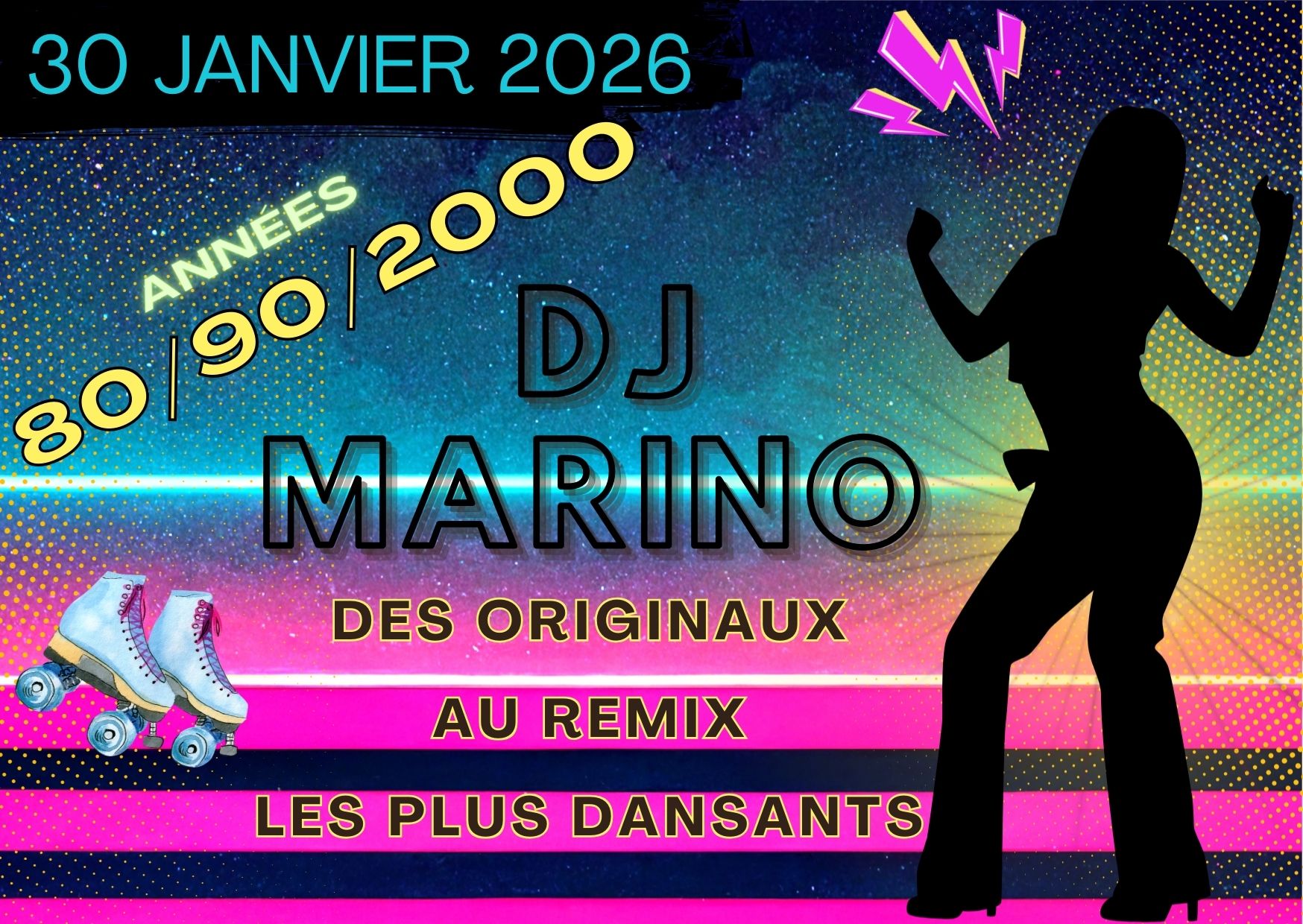 30 Janvier – Soirée DJ Marino 30 Janvier - Soirée DJ Marino