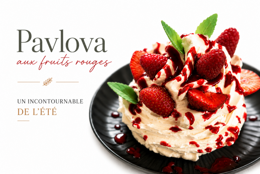 PAVLOVA FRUITS ROUGES Pavlova fruits rouges